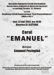 „Hristos a înviat!” —  laitmotivul concertului Corului „Emanuel”